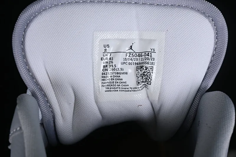 All categories Air Jordan Jordan series basketball shoes Air Jordan 1 Low Air Jordan 1 Low AJ1 Joe 1 contrast denim low-top cultural casual sneakers FZ5046-041